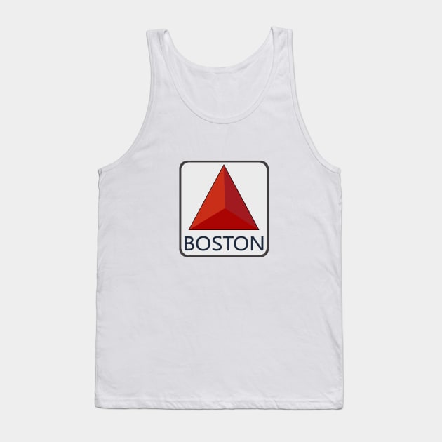 Boston Citgo Sign Tank Top by Sci-Emily